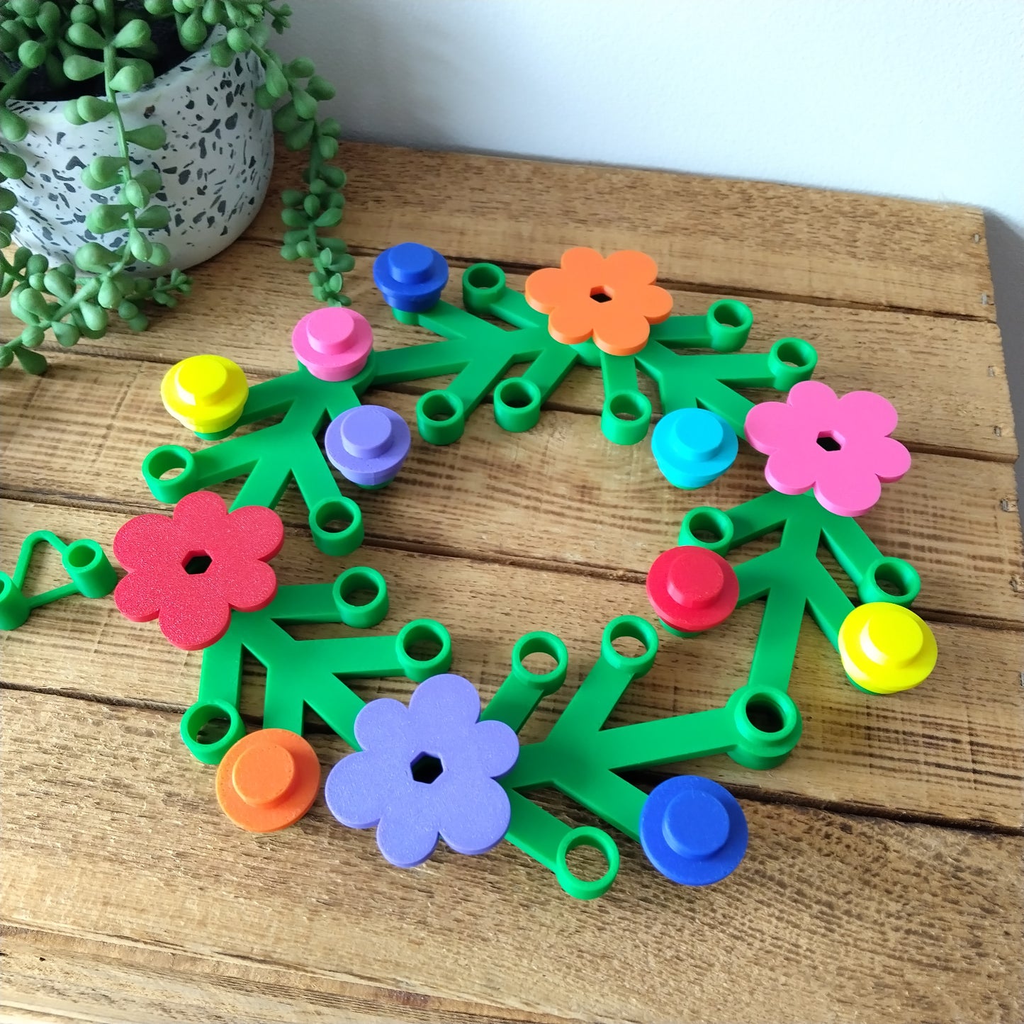 Small Rainbow Wreath