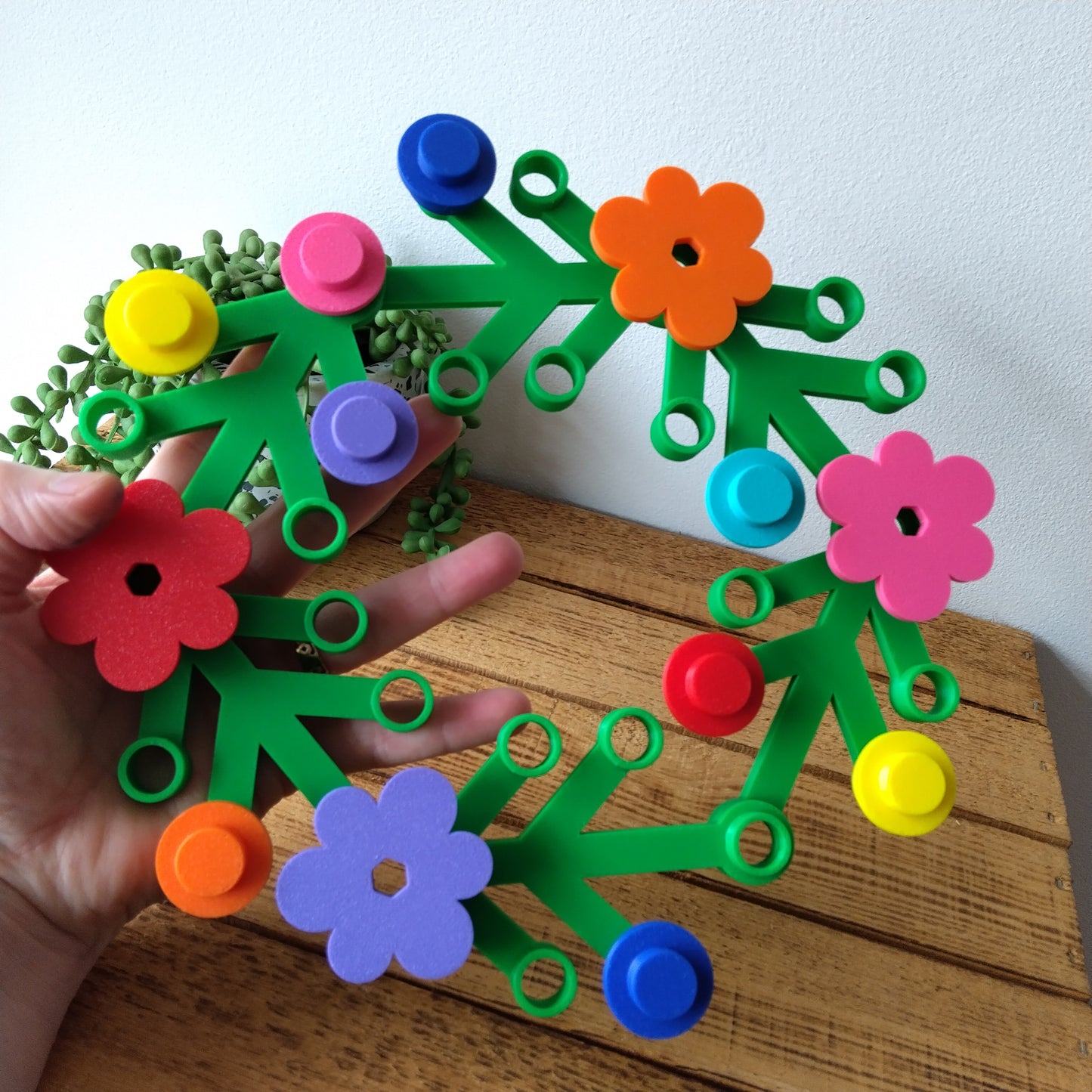 Small Rainbow Wreath