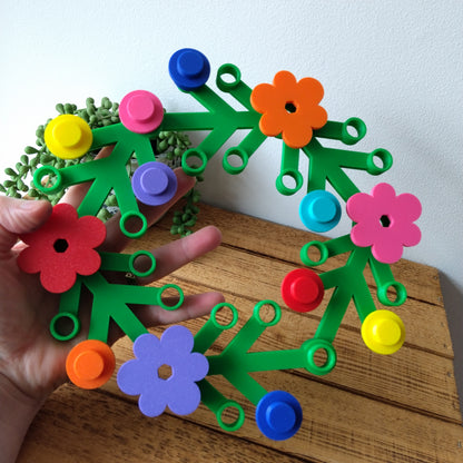 Small Rainbow Wreath