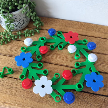 Red White and Blue Wreath