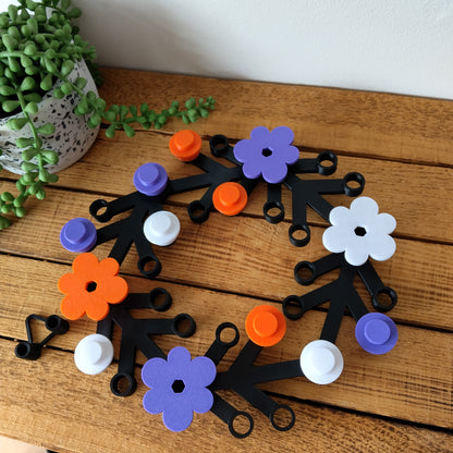 Black Halloween Wreath