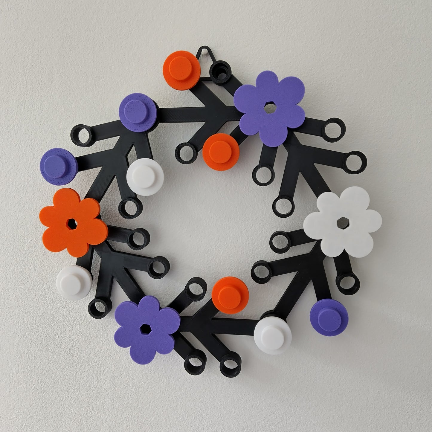Black Halloween Wreath