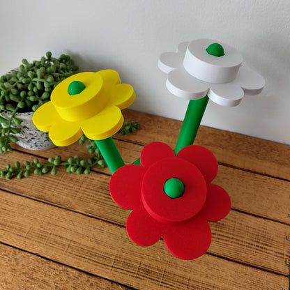 Large Classic Brick Flowers