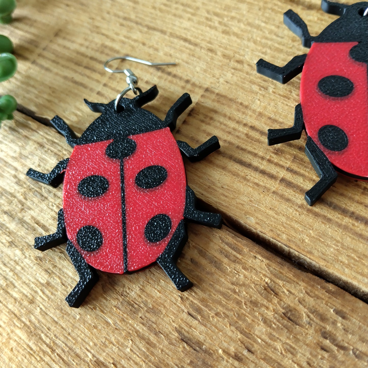 Statement Ladybird Earrings