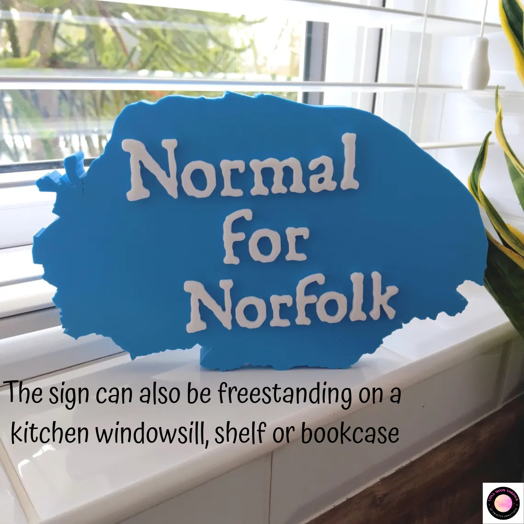 Normal for Norfolk Sign