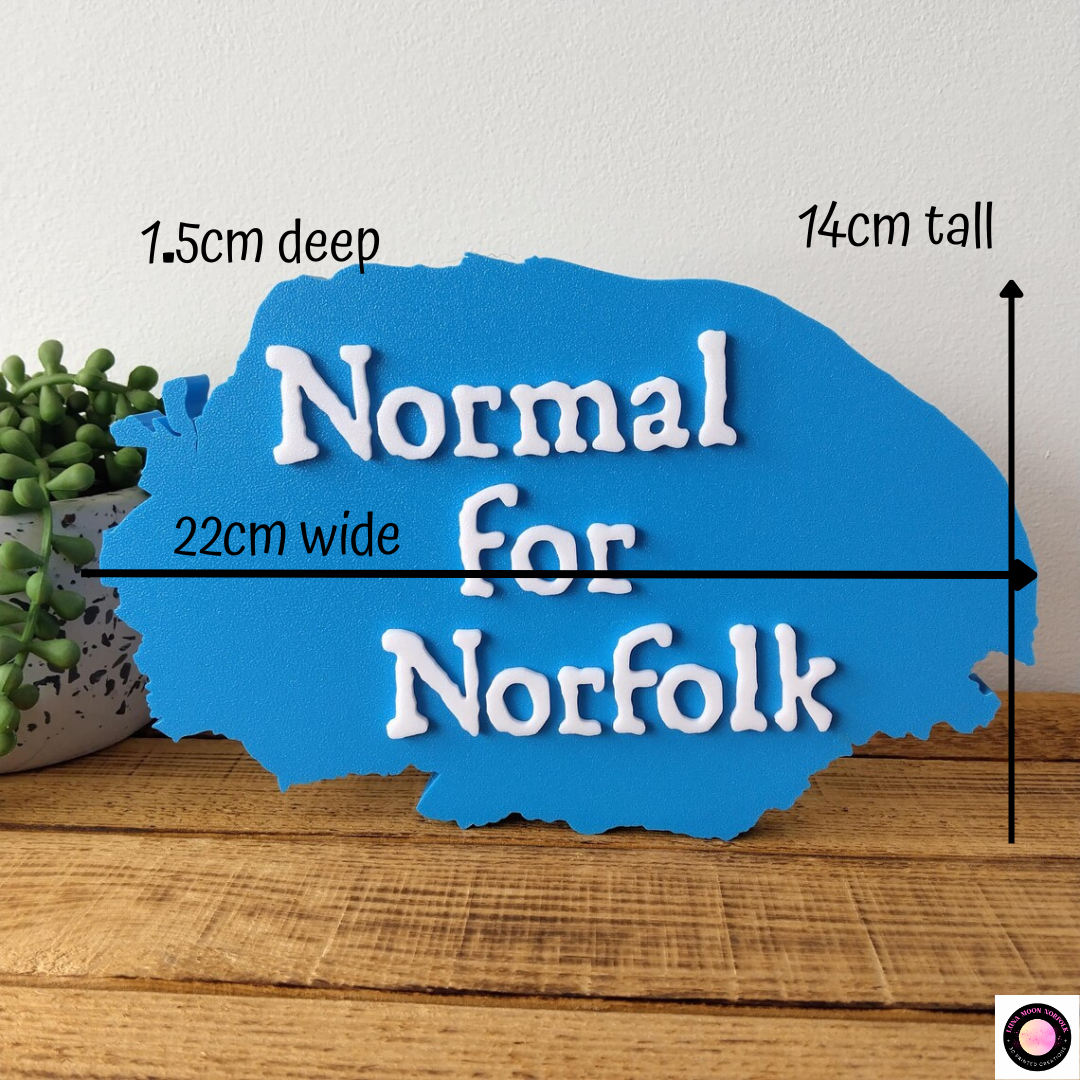 Normal for Norfolk Sign