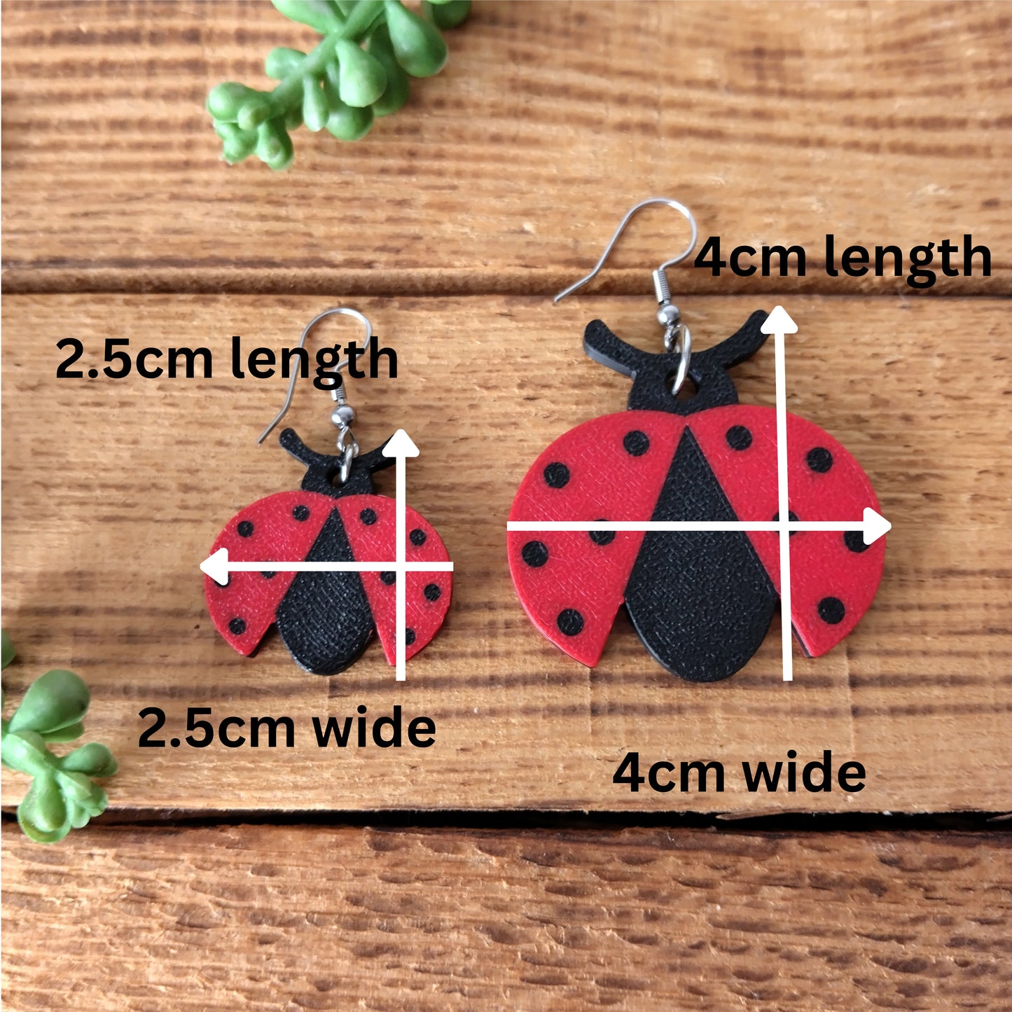 Cute Ladybird Earrings