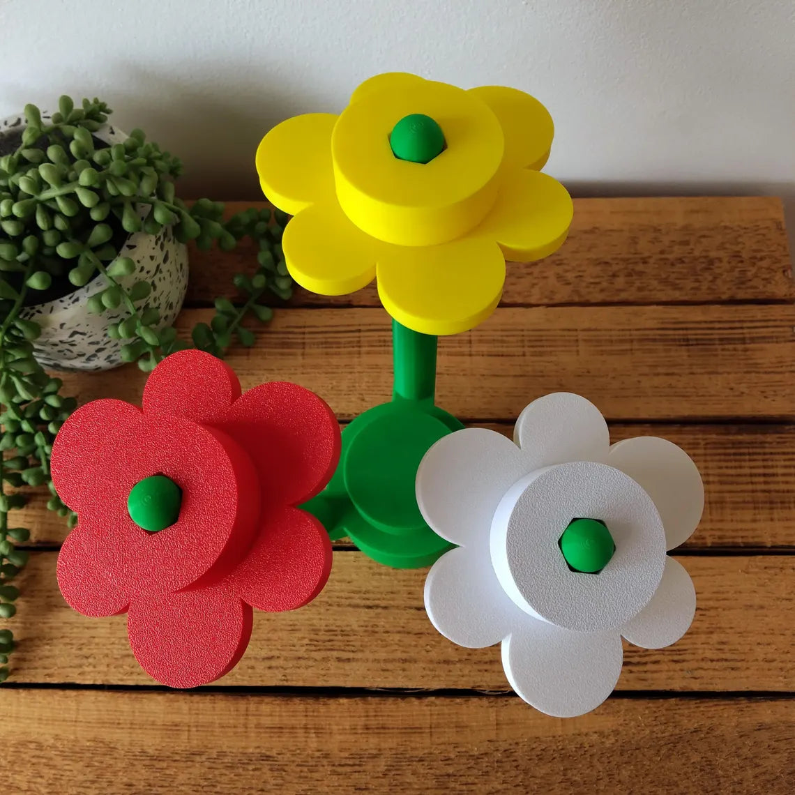 Large Classic Brick Flowers