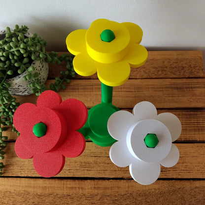 Large Classic Brick Flowers