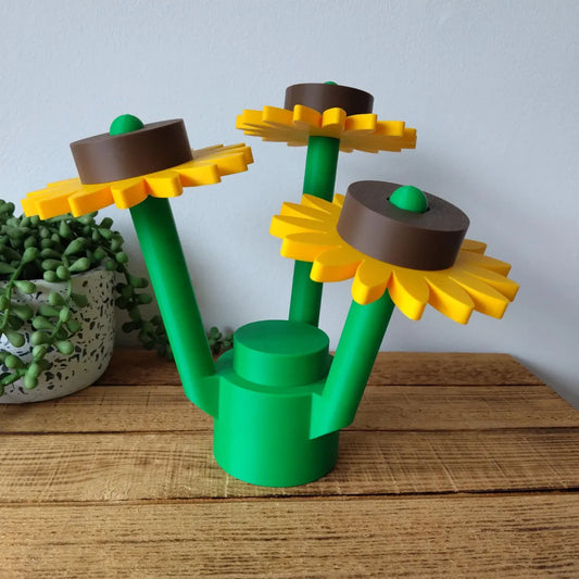 Large Sunflower Brick Flowers