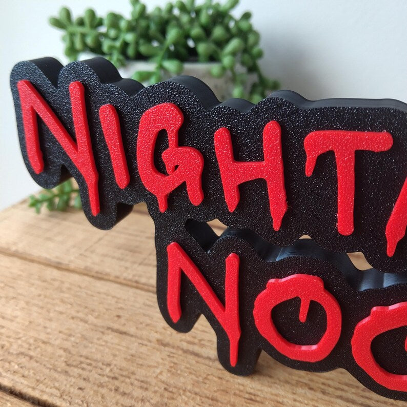 Nightmare Nook Sign