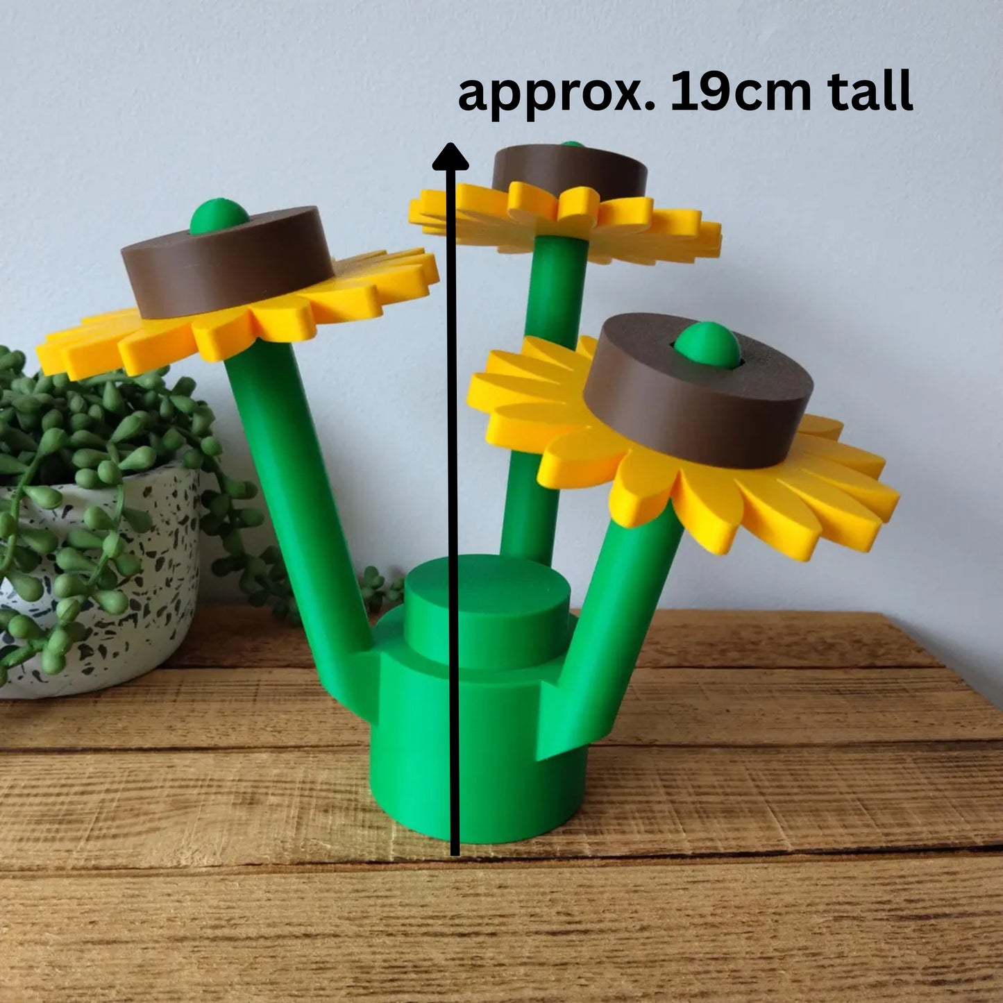 Large Sunflower Brick Flowers